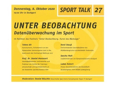 SPORT TALK 27 | Livestream aus der Akademie