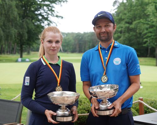 Golf | Hanne Rieke Gerding ganz oben auf dem Treppchen