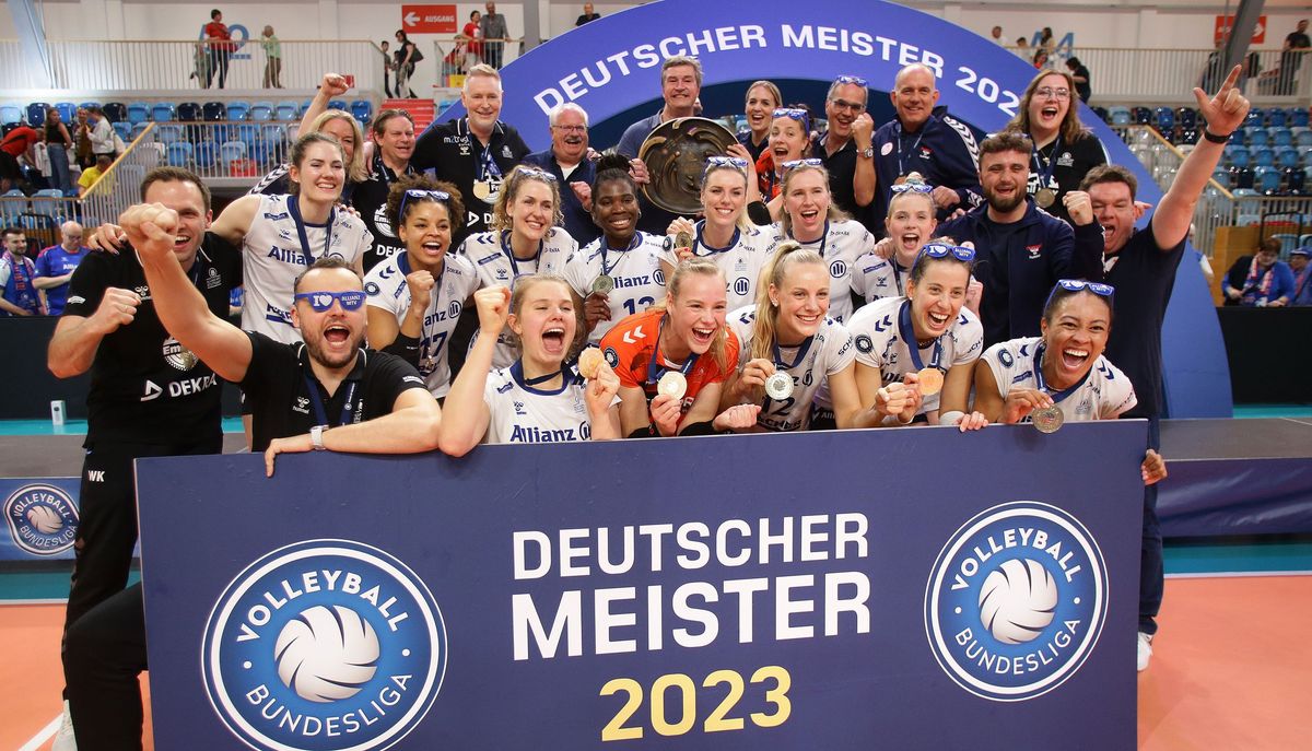 Volleyball | Allianz MTV Stuttgart wird Meister | Sportregion