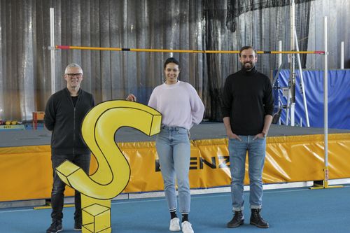 Prof. Stephan Ferdinand (links) und Martin Hoffmann (rechts) haben mit Marie-Laurence Jungfleisch gesprochen. | Foto: Patrick Bauser Podcast | SPRICH:STUTTGART mit Jungfleisch