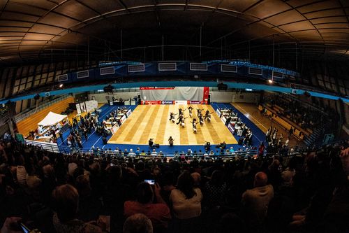 In der Ludwigsburger Rundsporthalle findet das Aufstiegsturnier statt. | Foto: Benjamin Lau Event der Woche | Wer tanzt in Liga eins?