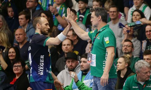 Marcel Schiller (links) und Trainer Markus Baur wollen im Europapokal den Sprung in die nächste Runde schaffen. | Foto: Pressefoto Baumann Sportveranstaltungen in dieser Woche