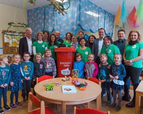 Kinderturnstiftung | 500 Inhouse-Fortbildungen für Kita-Teams