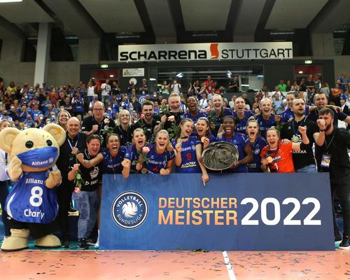 Volleyball | Stuttgart gewinnt das Double