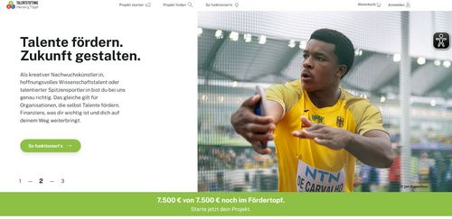 Grafik: Talentstiftung Henning Tögel Talentstiftung Henning Tögel | Start der Talent-Crowd