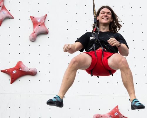 Sportklettern | Dorian Zedler gewinnt DM-Bronze