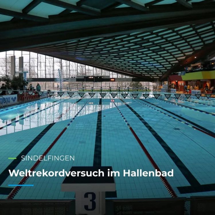 🏊‍♀️ SINDELFINGEN 🏊‍♂️ Weltrekordversuch im Hallenbad