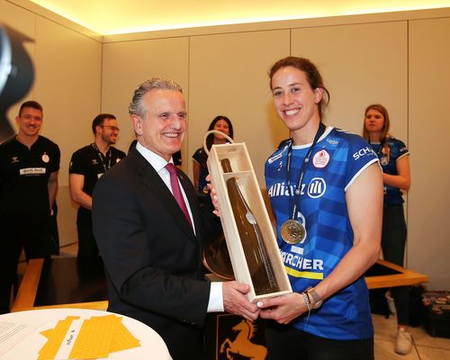 Regio TV | Allianz MTV Stuttgart zu Gast im Rathaus