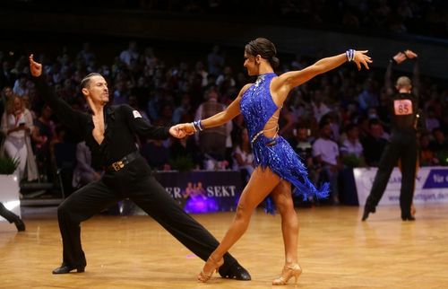 Marius Balan und Khrystina Moshenska sind Welt- und Europameister im Lateintanzen. | Foto: Pressefoto Baumann Jahresmotto SPORT IM WANDEL | Folge 15