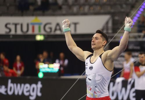 Auch Andreas Toba nahm am EnBW DTB-Pokal teil. | Foto: Pressefoto Baumann Turnen | Über WM-Bewerbung wird nachgedacht