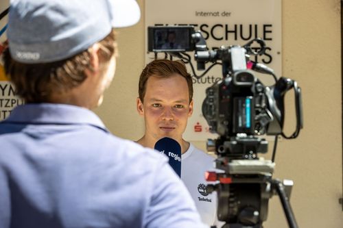 Der BMX-Radsportler Philip Schaub qualifizierte sich für Paris und war 2024 der einzige deutsche Starter im männlichen Bereich. | Foto: Dr. Qingwei Chen Sportliche Filme | Folge 10: Paris-Stipendium