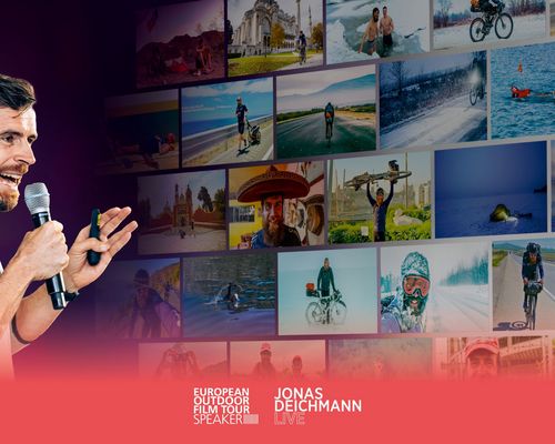 Vortrag | Jonas Deichmann spricht am 25. September