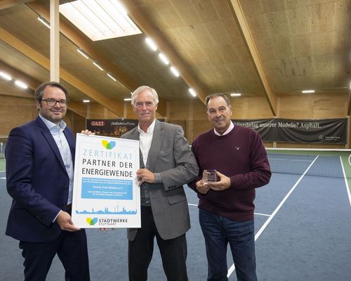 Tennis | TEC Waldau ist Partner der Energiewende