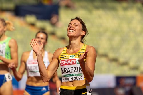 Leichtathletik | Carolina Krafzik mit zwei Finalteilnahmen