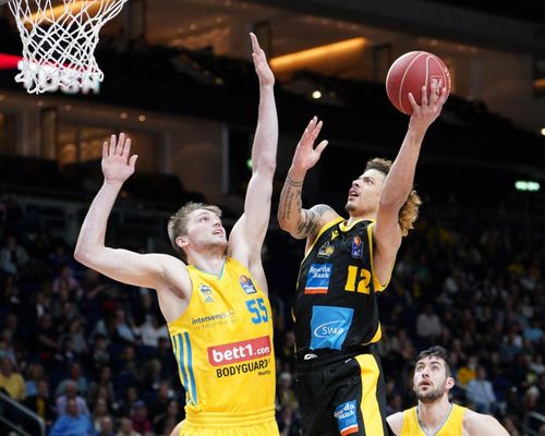 Basketballspieler von Ludwigsburg und Berlin