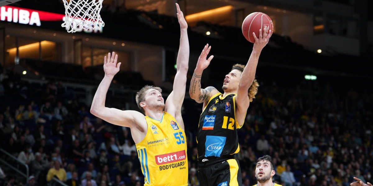 Basketballspieler von Ludwigsburg und Berlin