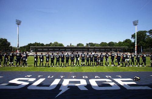 Stuttgart Surge spielt in der European League of Football. | Foto: Pressefoto Baumann Sportliche Filme | Folge 7: TOUCHDOWN