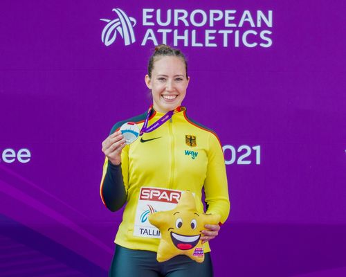 Leichtathletik | Lea Riedel gewinnt EM-Silber