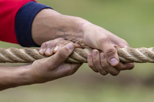 Foto: Benjamin Lau Tauziehen | Zwei Vizeweltmeister aus der Region