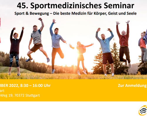 WLSB | Sportmedizinischen Seminar am 12. November