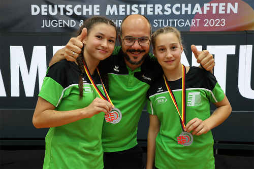Hat als neues Mitglied im Technischen Komitee des DTB viele Ziele: Thorsten Scheibler (Mitte) möchte neue Akzente in der bundesweiten Nachwuchsförderung im Trampolinturnen setzen. | Foto: TB Ruit Trampolinturnen | Scheibler nun im Technischen Komitee