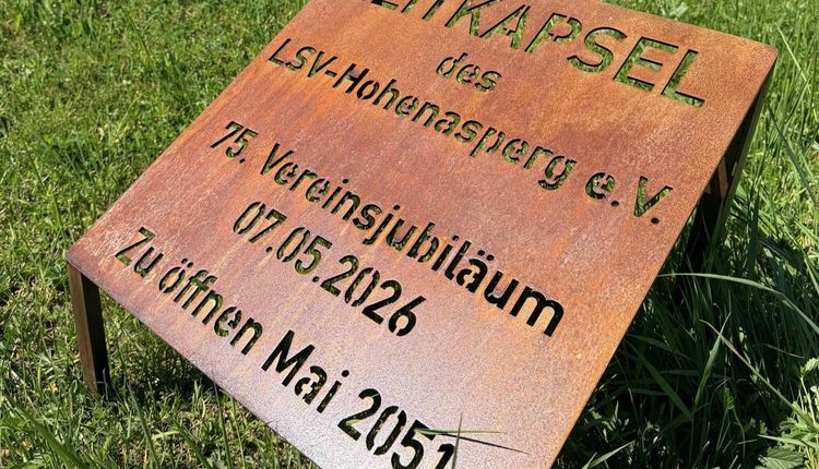 Jubiläum | Zeitkapsel wird deponiert