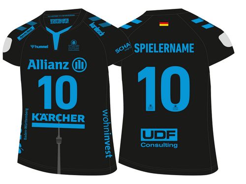 Grafik: Allianz MTV Stuttgart Volleyball | Namen der Fans auf dem Trikot