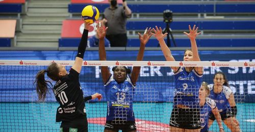 Foto: Pressefoto Baumann Volleyball | Allianz MTV noch einen Sieg vom Titel entfernt