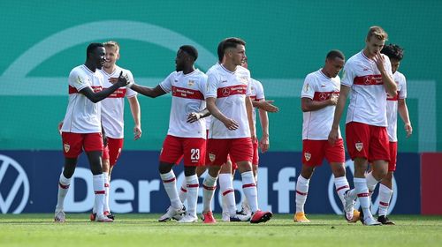 Foto: Pressefoto Baumann Fußball | Start der Testphase mit 8.000 Zuschauern