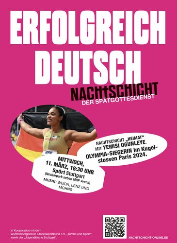Nachtschicht | Olympiasiegerin Ogunleye kommt am 11. März