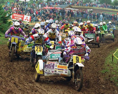 In Rudersberg finden regelmäßig Seitenwagen-Rennen statt. | Foto: Pressefoto Baumann