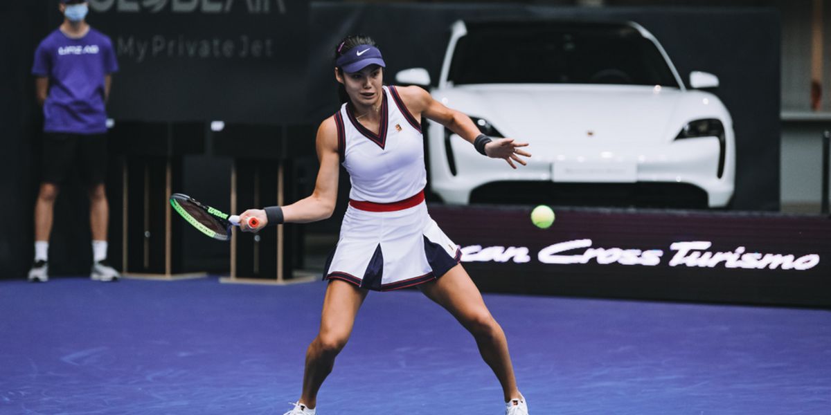 Emma Raducanu startet in Stuttgart. | Foto: Porsche