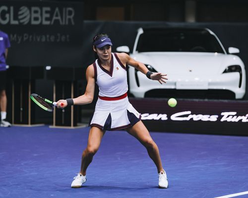 Emma Raducanu startet in Stuttgart. | Foto: Porsche