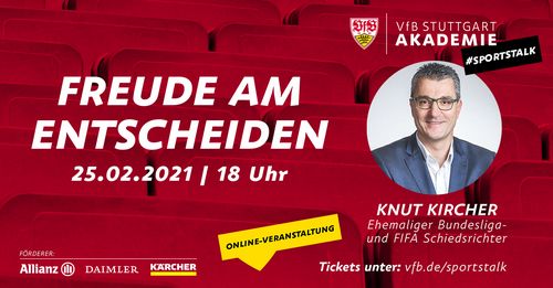 VfB Stuttgart Akademie | SPORTSTALK mit Knut Kircher
