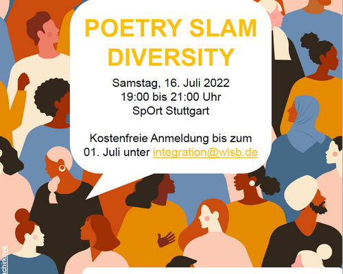 Aktionstag | Poetry Slam Diversity am 16. Juli
