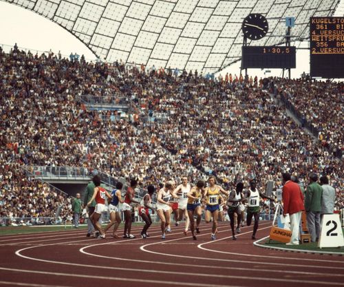 1972 war München Austragungsort der Olympischen Sommerspiele. | Foto: Pressefoto Baumann ZEITREISE | Spiele mit großer Nachwirkung