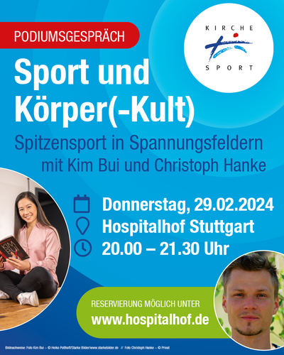 Kirche und Sport | Podiumsgespräch mit Bui und Hanke 
