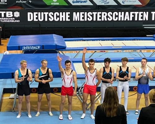 Trampolinturnen | Geßwein gewinnt Synchron-Silber