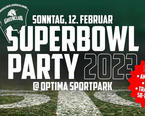 American Football | Superbowl-Party im OPTIMA Sportpark
