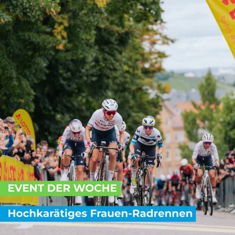🚴‍♀️ EVENT DER WOCHE 🚴‍♂️ Hochkarätiges Frauen-Radrennen