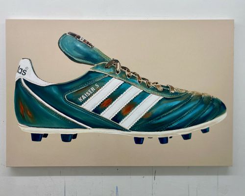 Ausstellung | Kunstwerke aus Fußballklassikern