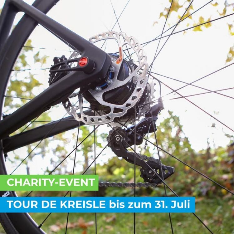 🚴‍♀️ CHARITY-EVENT 🚴‍♂️TOUR DE KREISLE bis zum 31. Juli
