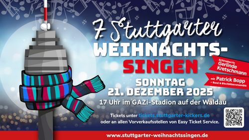 Stuttgarter Weihnachtssingen | 7. Auflage am 21. Dezember