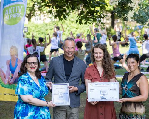Ludwigsburg | Auszeichnung für "Aktiv im Park" 