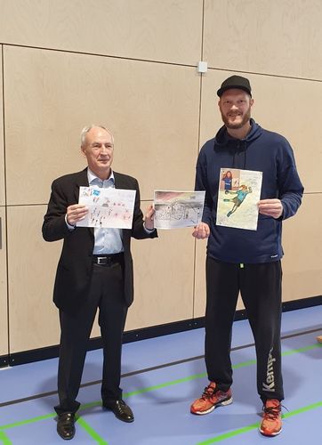Handball | Erfolgreicher Malwettbewerb des HVW 