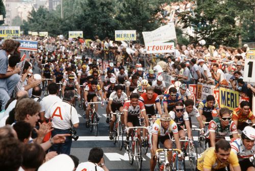 1987 war die Tour de France zu Gast in Deutschland. | Foto: Pressefoto Baumann MIKRO AN! | Freddy Eberle