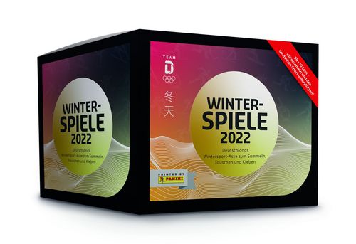 Sammelalbum | 240 Sticker rund um die Spiele in Peking