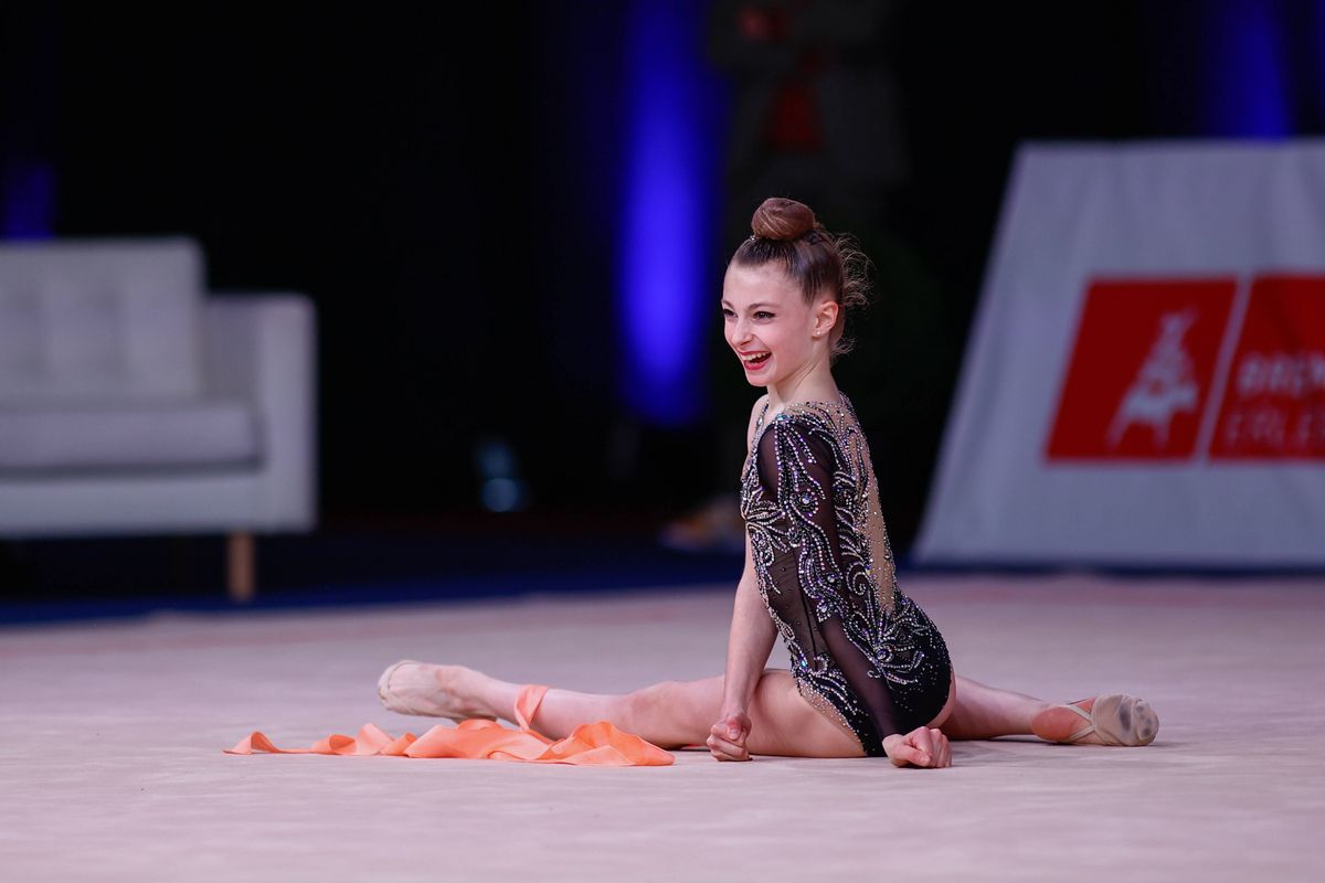 Rhythmische Sportgymnastik WMSilber für Pusch Sportregion