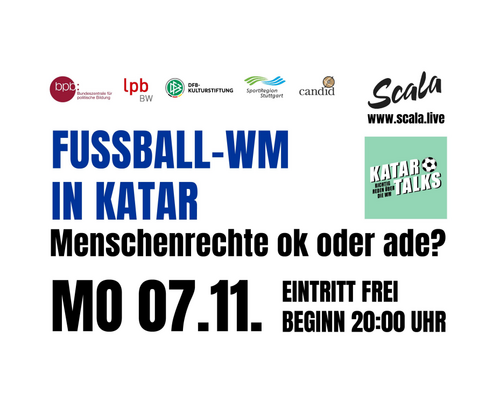 Podiumsdiskussion | Im Scala geht es um die WM in Katar