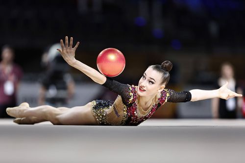 Rhythmische Sportgymnastik | Strahlende Gesichter